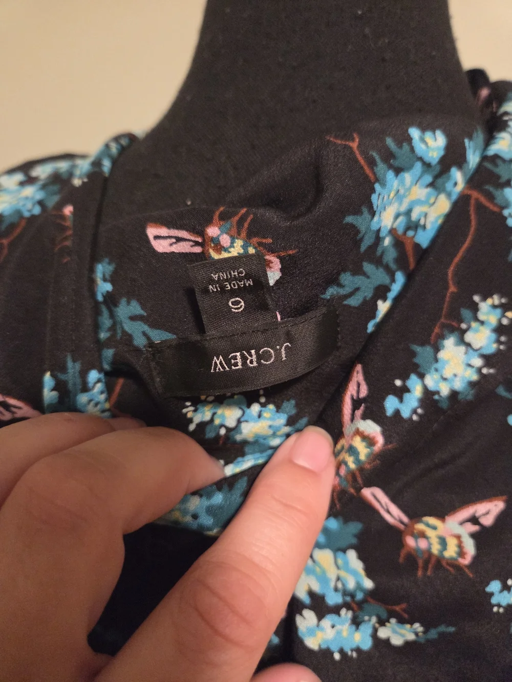 J. Crew lightweight button